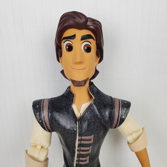 Disney Tangled The Series Flynn Rider Eugene Fitzherbert Jointed Doll 9" - Picture 2 of 11